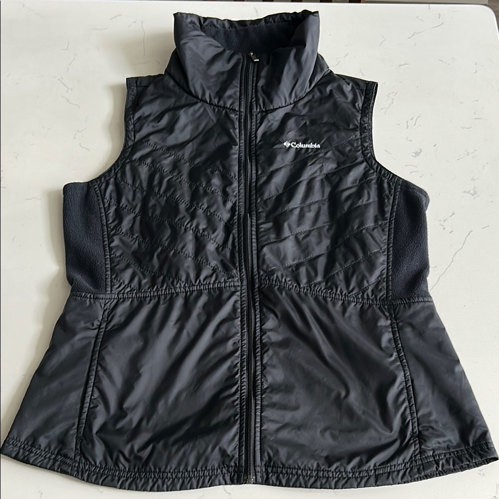 Black Columbia Puffer Vest